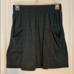 Gray American Apparel Skirt